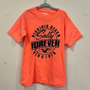 Kids Orange Virginia Beach short sleeve t-shirt size 2-4
